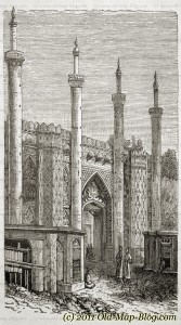 Gate_of_Tehran - 19th_century_engraving
