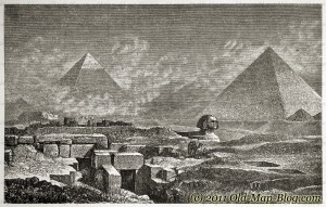Pyramids_and_Shpinx, Egypt - 19th_century_engraving