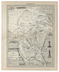 19th century map Nautical Chart 19th century map Nautical Chart