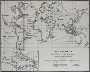 Discoveries of European sailors in the 15. and 16. Centuries