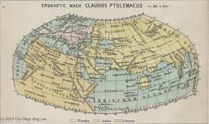 World according to Ptolemy - 160 A.C.