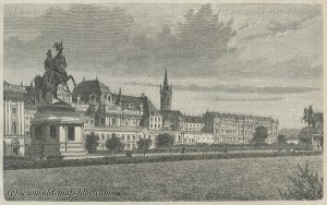 Hofburg - Vienna - Austria - 19th Century Print