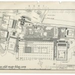 Forum Romanum – old map