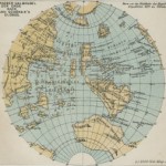 World according to a globe by Johann Schoener 1520