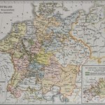 old map of germany in the 16th century